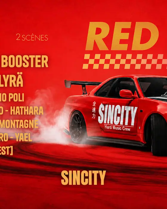 Official poster for Red Line (Saint-Barthélemy-D'anjou, France 🇫🇷, Saint-Barthélemy-d'Anjou, France, 24 October 2026)