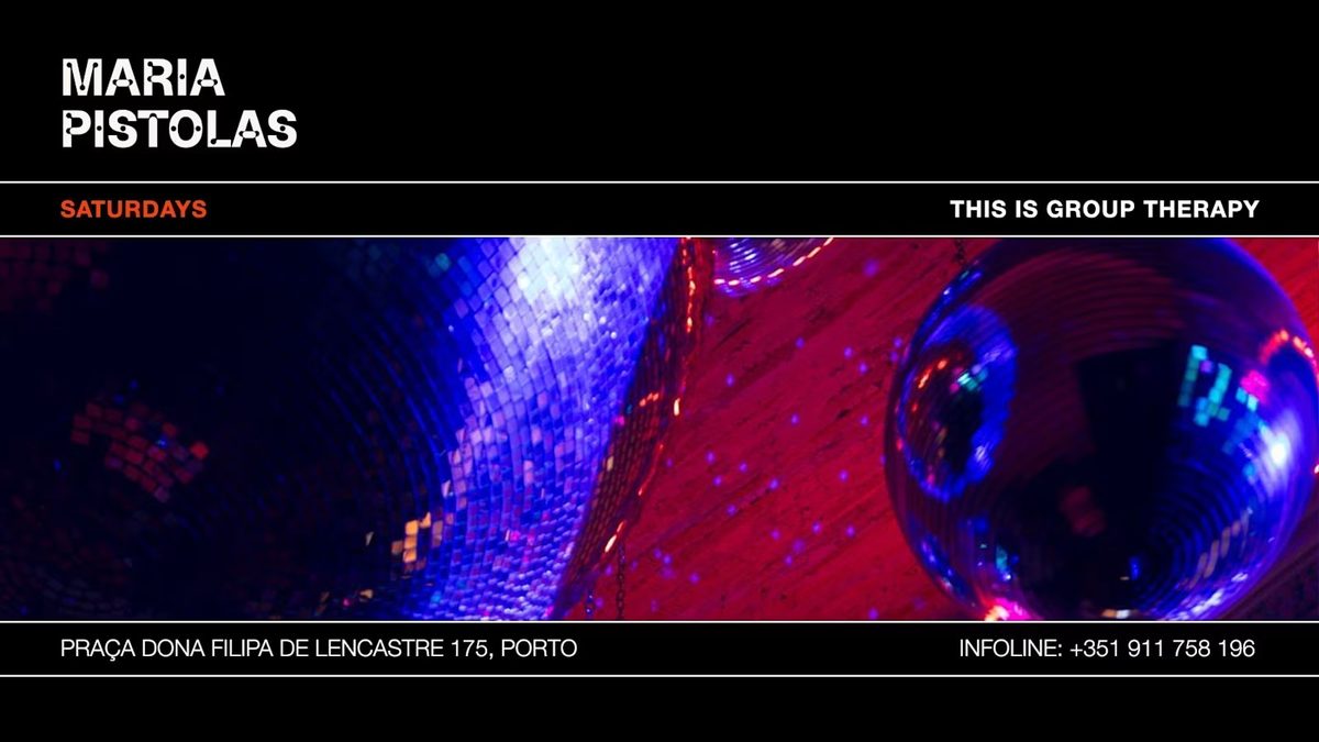 Affiche officielle de Sat. 26/09 - Maria Pistolas (Maria Pistolas, Porto, Portugal, 26 septembre 2026)