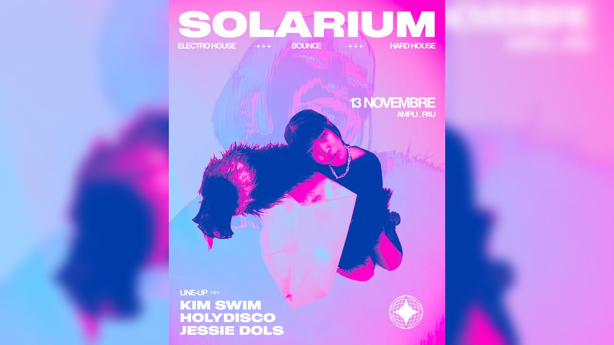Affiche officielle de Solarium Vol.3 - Electro House & Dance (Association Ampli, Billère, France, 13 novembre 2026)