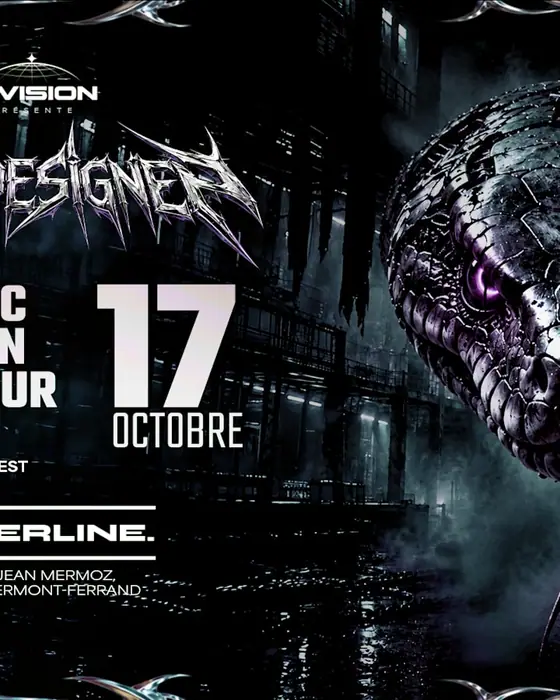 Affiche officielle de Soundesigner By D!Vision (AFTERLINE, Clermont-Ferrand, France, 17 octobre 2026)