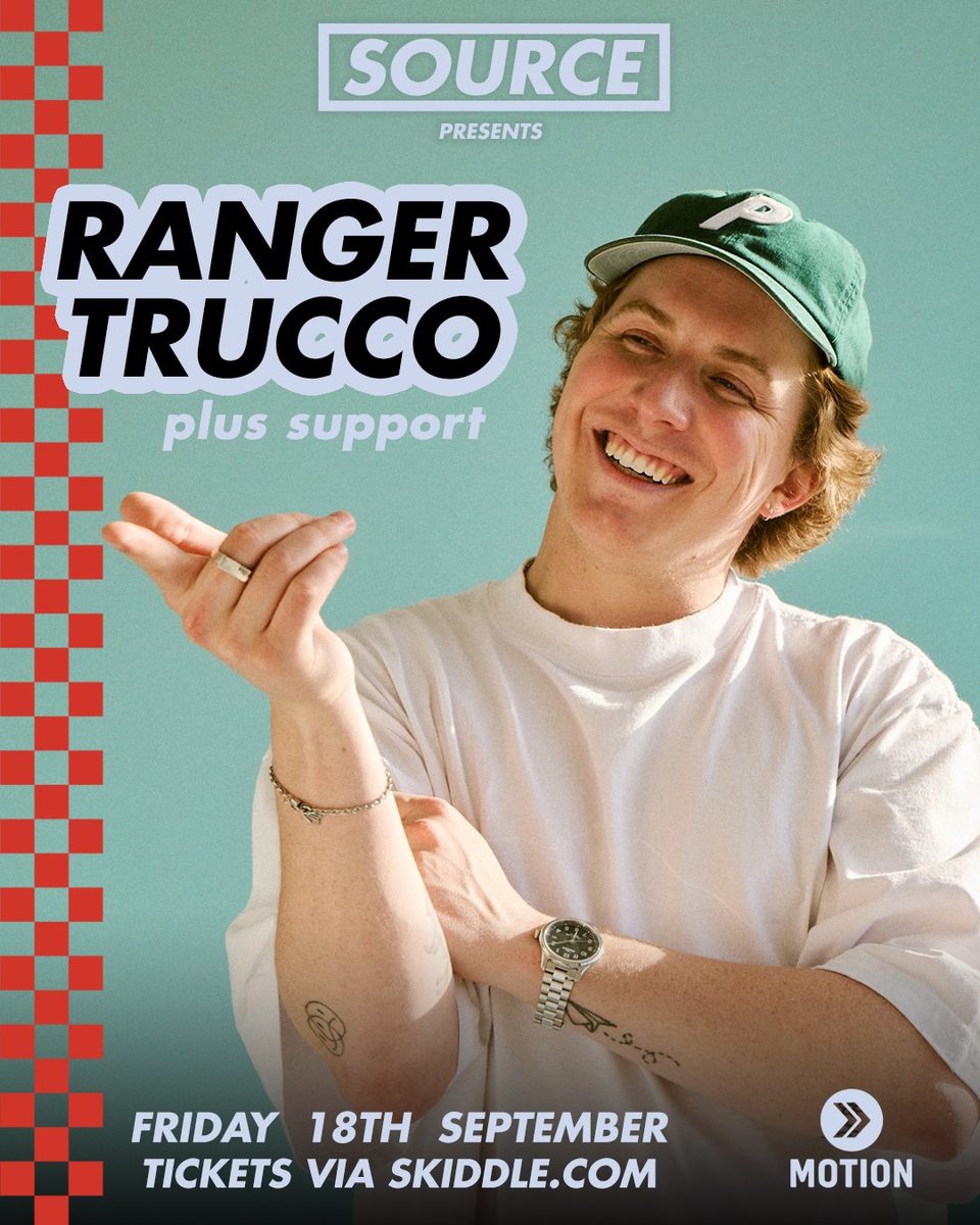 Affiche officielle de Source // Season 2 - Ranger Trucco (Motion Club, Aberdeen, Royaume-Uni, 18 septembre 2026)