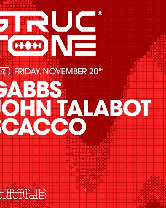 Photo de Structone: John Talabot (Studio Club, Torremolinos, Espagne, 20 novembre 2026)