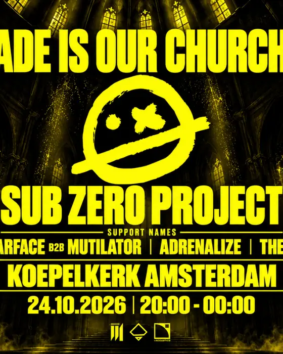 Photo de Sub Zero Project à la Koepelkerk (Koepelkerk, Amsterdam, Pays-Bas, 24 octobre 2026)