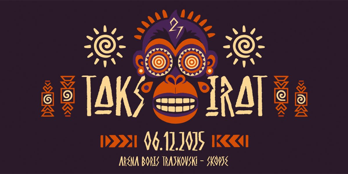 Affiche officielle de Taksirat Festival (Salles multiples, Skopje, Skopje, Macédoine du Nord, 26 novembre 2026)