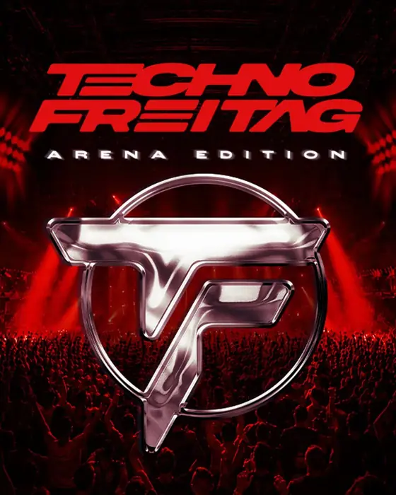 Affiche officielle de Techno Freitag - Arena Edition (Arena Berlin, Berlin, Allemagne, 21 mai 2027)