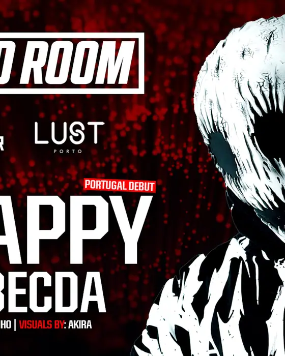 Affiche officielle de Techno Room: Imhappy / Becda / Gth (Lust Porto, Porto, Portugal, 16 octobre 2026)