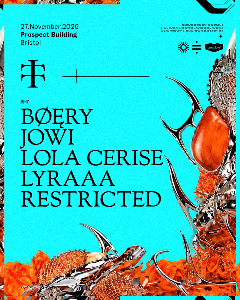 Official poster for Teletech Bristol (The Prospect Building, Bristol, UK, 27 November 2026)