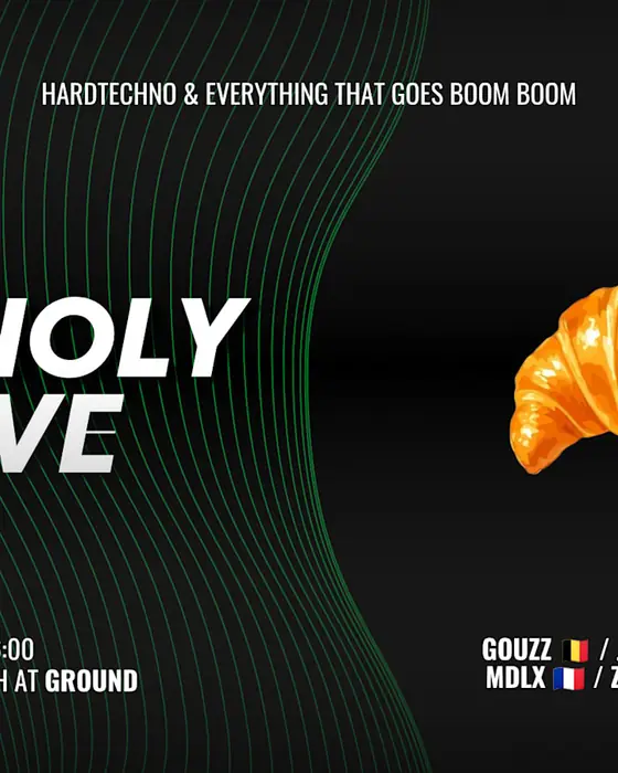 Affiche officielle de The Holy Rave #33 - Luxembourg (Ground, Luxembourg, Luxembourg, 9 octobre 2026)