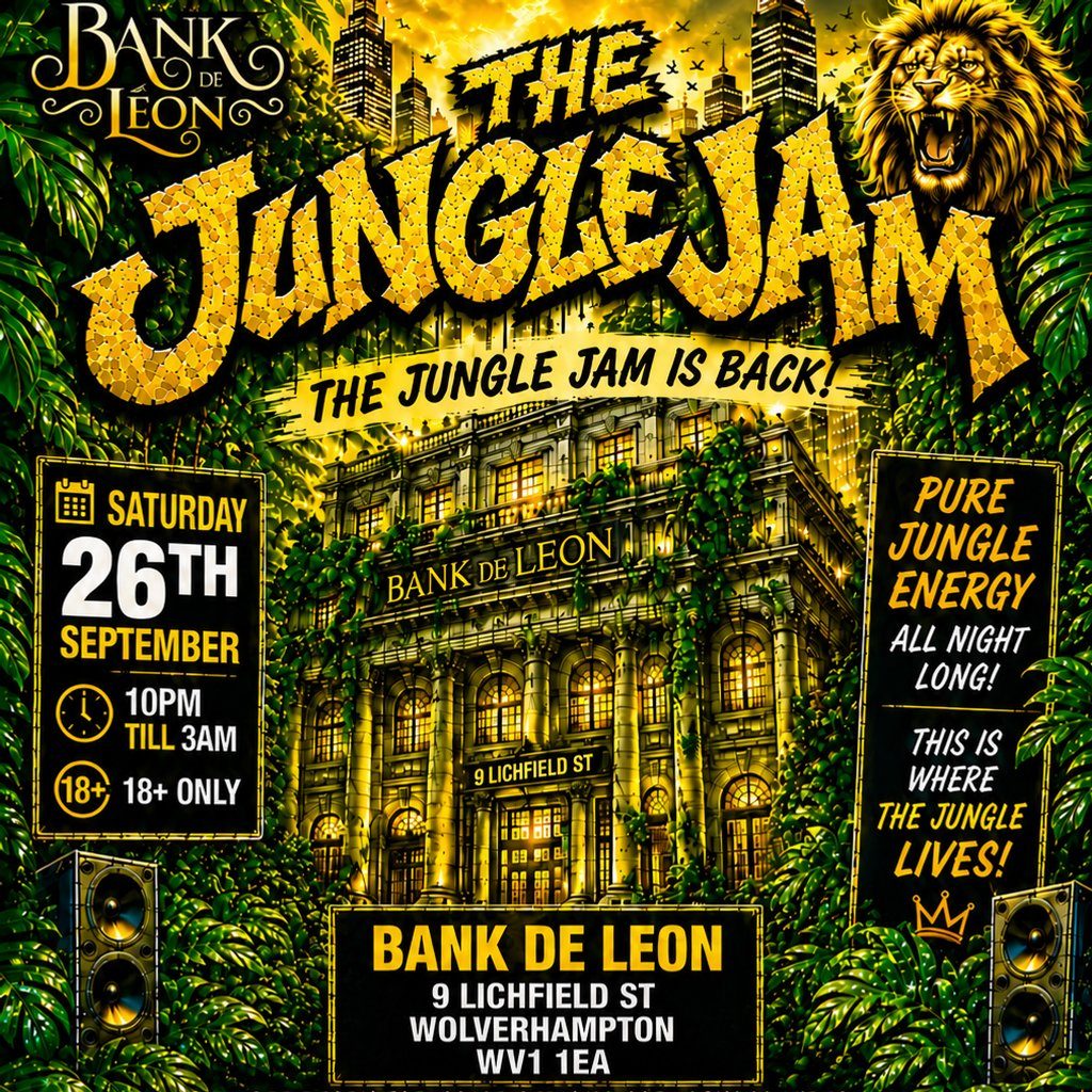 Photo de The jungle jam (Bank De Leon, Wolverhampton, Royaume-Uni, 26 septembre 2026)