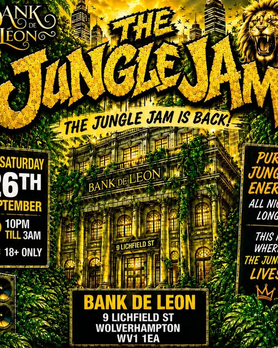 Photo de The jungle jam (Bank De Leon, Wolverhampton, Royaume-Uni, 26 septembre 2026)
