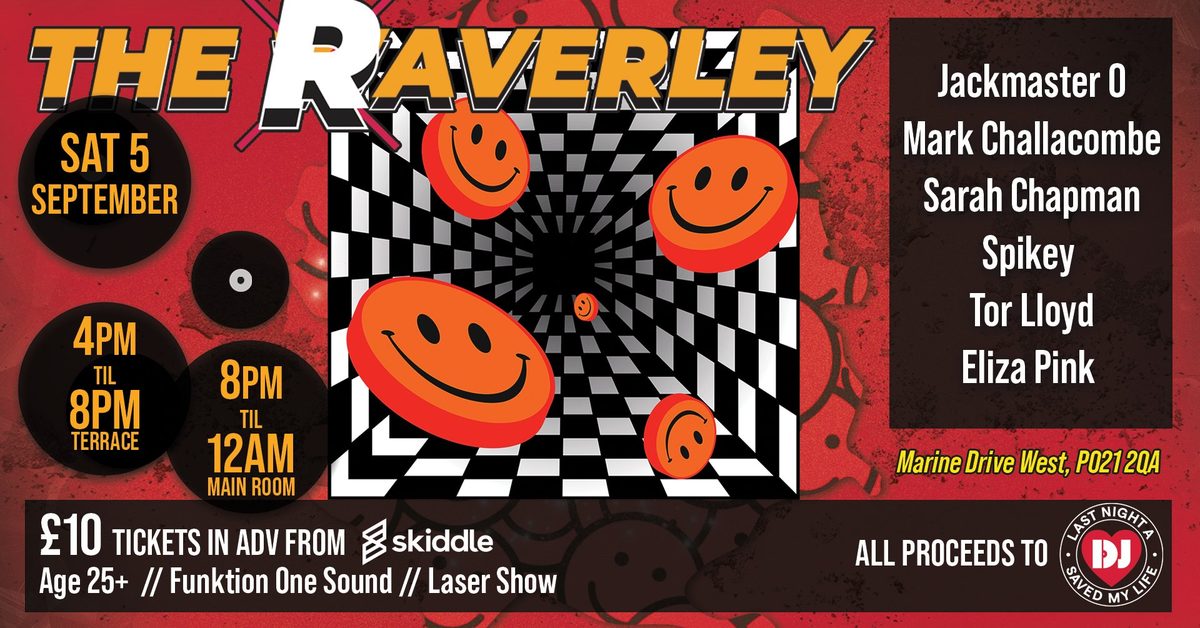 Affiche officielle de The Raverley (The Waverley, Bognor Regis, Royaume-Uni, 5 septembre 2026)