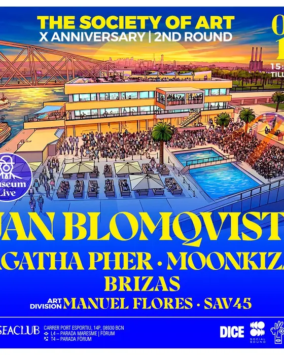 Photo de The Society of Art X Anniversary · Jan Blomqvist live (SEASEACLUB, Sant Adrià De Besòs, Espagne, 8 novembre 2026)