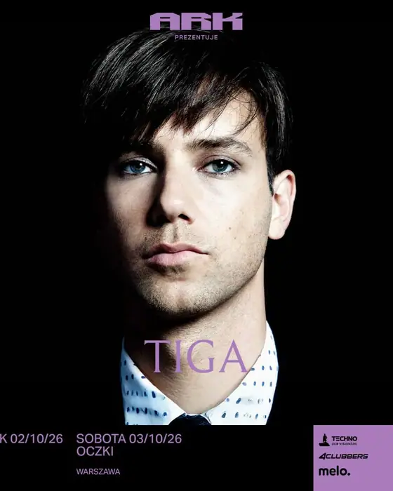 Photo de Tiga à Oczki (Oczki, Warsaw, Pologne, 3 octobre 2026)