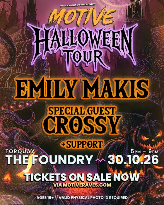 Photo de Torquay Halloween 16+ Rave (The Foundry, Torquay, Royaume-Uni, 30 octobre 2026)