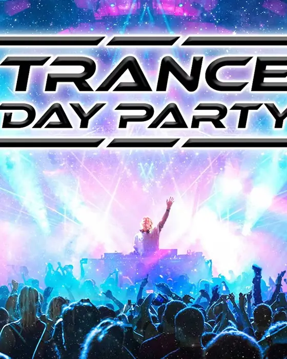 Affiche officielle de Trance Day Party (Unit Nine, Milton Keynes, Royaume-Uni, 14 novembre 2026)