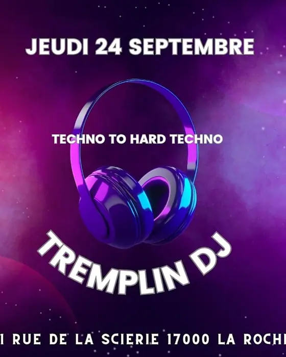 Affiche officielle de Tremplin Dj - Time Is Time (Time is Time, La Rochelle, France, 24 septembre 2026)