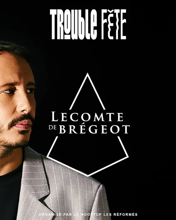 Official poster for Trouble Fête • Lecomte De Brégeot (Live) (Rooftop les Réformés, Marseille, France, 2 October 2026)