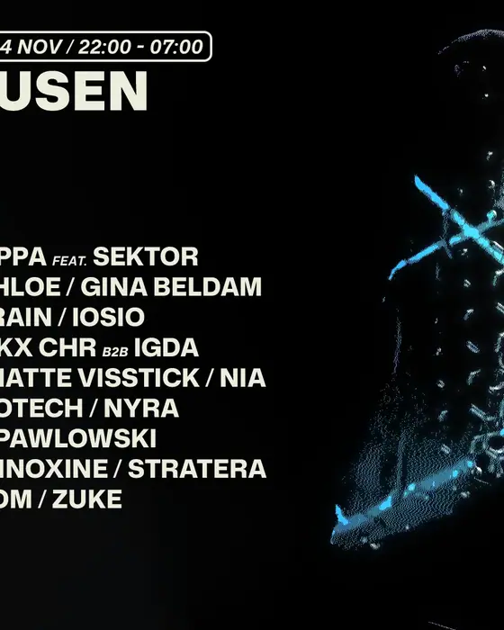 Affiche officielle de Verknipt Oberhausen (Turbinenhalle Oberhausen, Oberhausen, Allemagne, 14 novembre 2026)