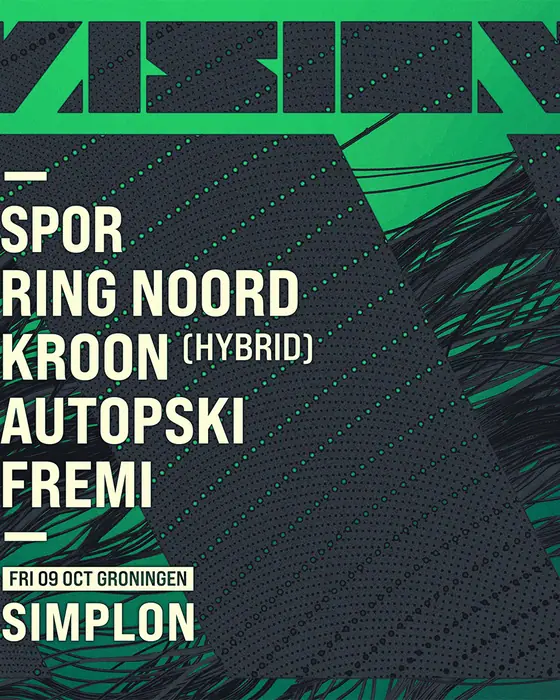 Official poster for Vision: Spor (Simplon, Groningen, Netherlands, 9 October 2026)
