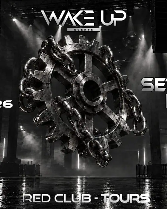 Affiche officielle de Wake Up W: Seth Gueko, Ennemi, Zozzz? Purificator (RED Club - club boîte de nuit Tours, Rochecorbon, France, 7 novembre 2026)