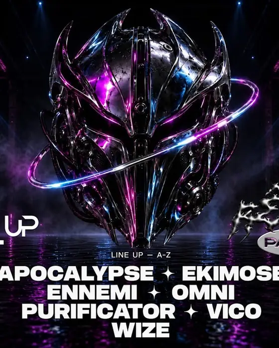 Affiche officielle de Wake Up X Les Rêves Party (Portland Pub, Le Mans, France, 17 octobre 2026)