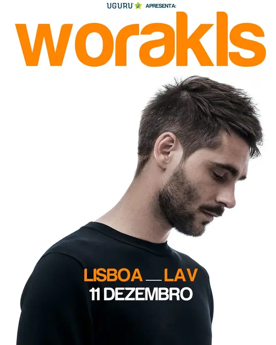 Affiche officielle de Worakls au LAV - Lisboa ao Vivo (LAV - Lisboa ao Vivo, Lisbon, Portugal, 11 décembre 2026)