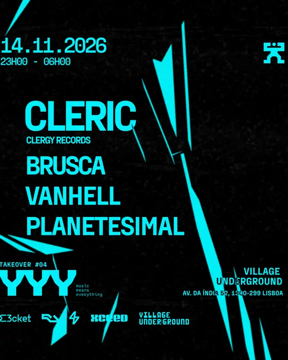 Photo de YYY Takeover: Cleric (Village Underground Lisboa, Lisbon, Portugal, 14 novembre 2026)